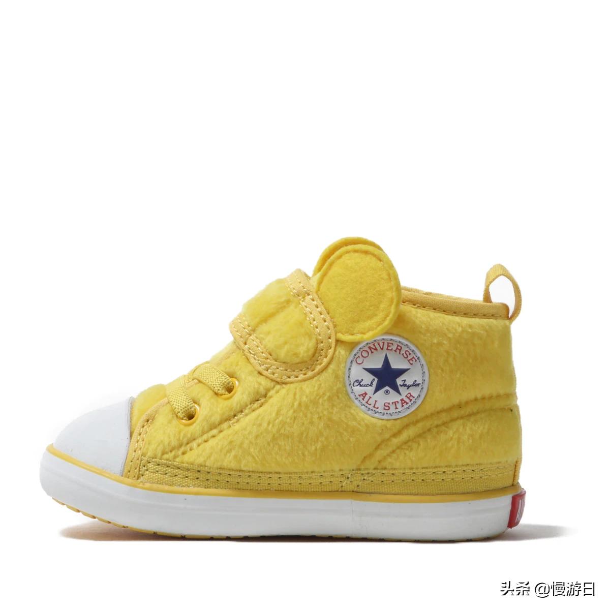 穿上小熊维尼去逛街！日本匡威推出小熊维尼限定婴儿小童帆布鞋