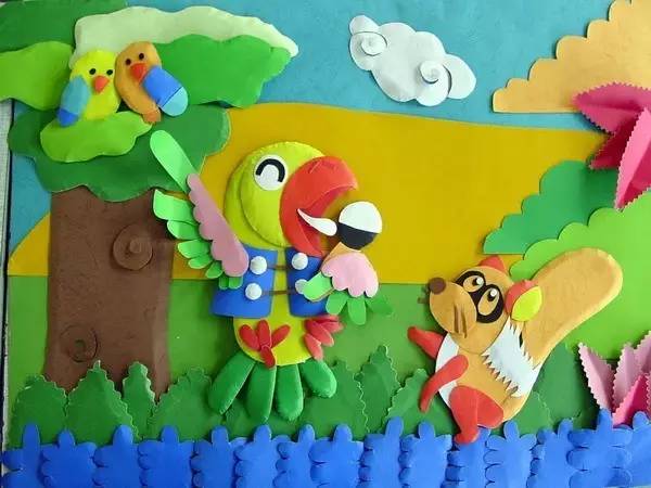 幼儿园墙面环创风格小清新,幼儿园环创可爱墙面布置简单大气