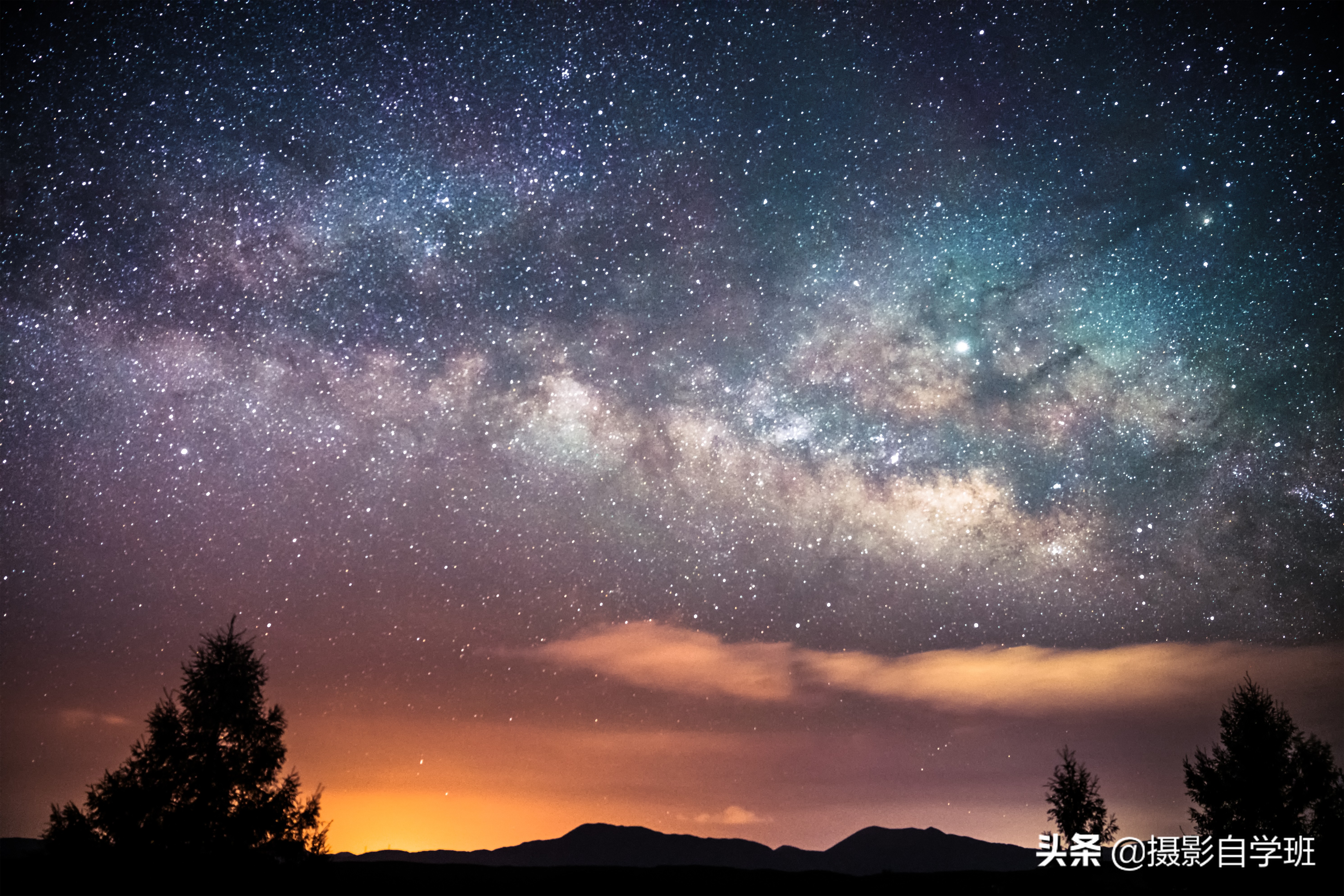 拍星空怎么修图,星空摄影堆栈如何拍摄