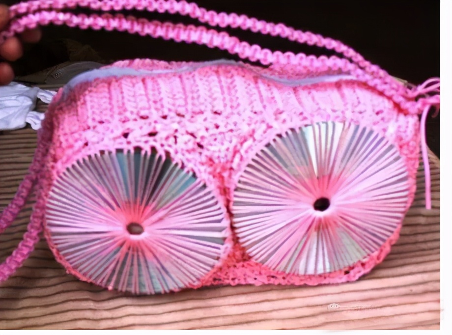 废旧光盘钩针收纳,可以钩什么物件好看又实用