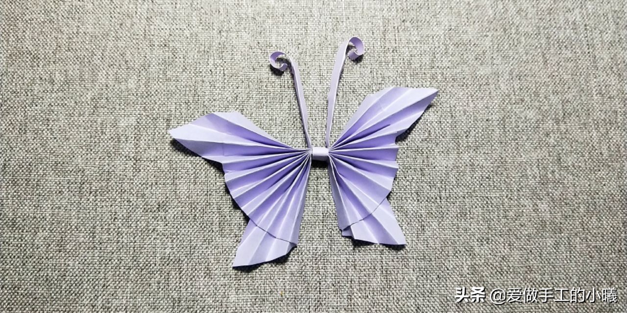 蝴蝶折纸大全简单又漂亮一张纸,小蝴蝶折纸简单教程