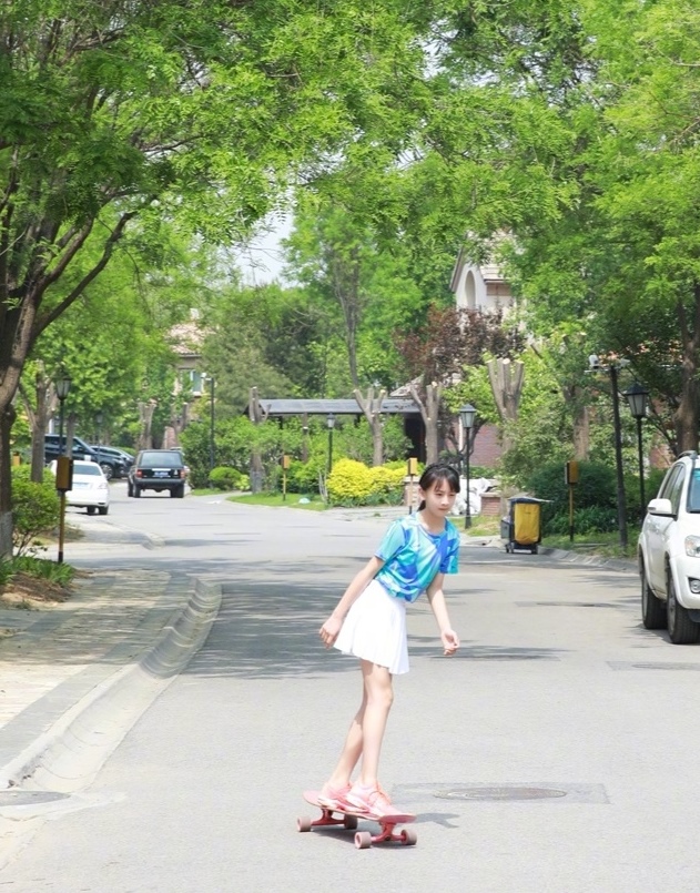 森碟穿搭合集,11岁森碟现身