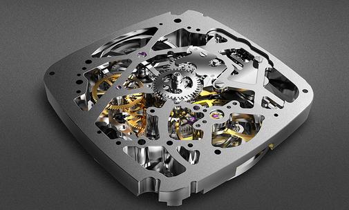 “中国芯”机械表上手，将指针设计成舰载机模样，氙气灯品味出众