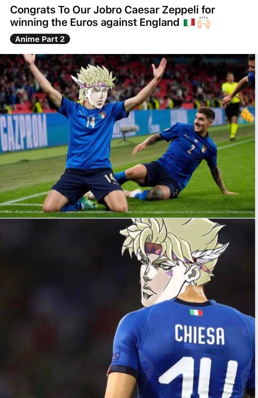 意大利欧洲杯夺冠海报,欧洲杯jojo