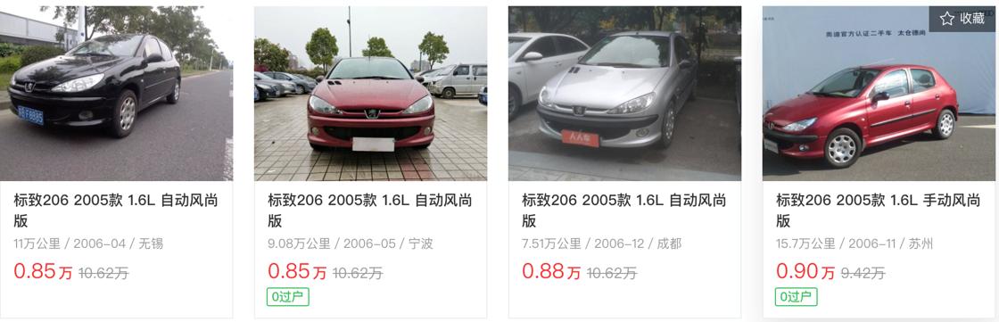 标致钢炮308s,标致206的历史