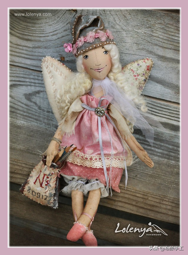 OlgaAbakumova的布艺娃娃,魔法花园里小花仙