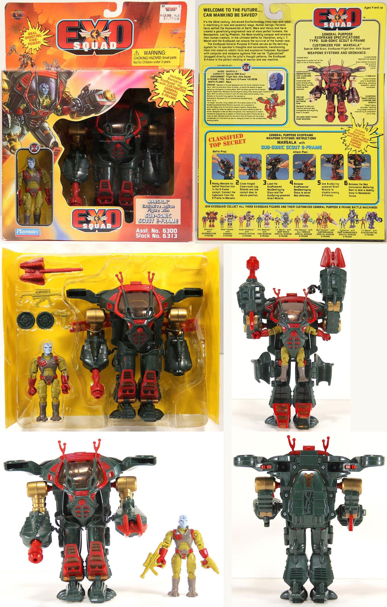 玩具主系列篇|这个常被错认成GIJOE的玩具系列叫作Exosquad