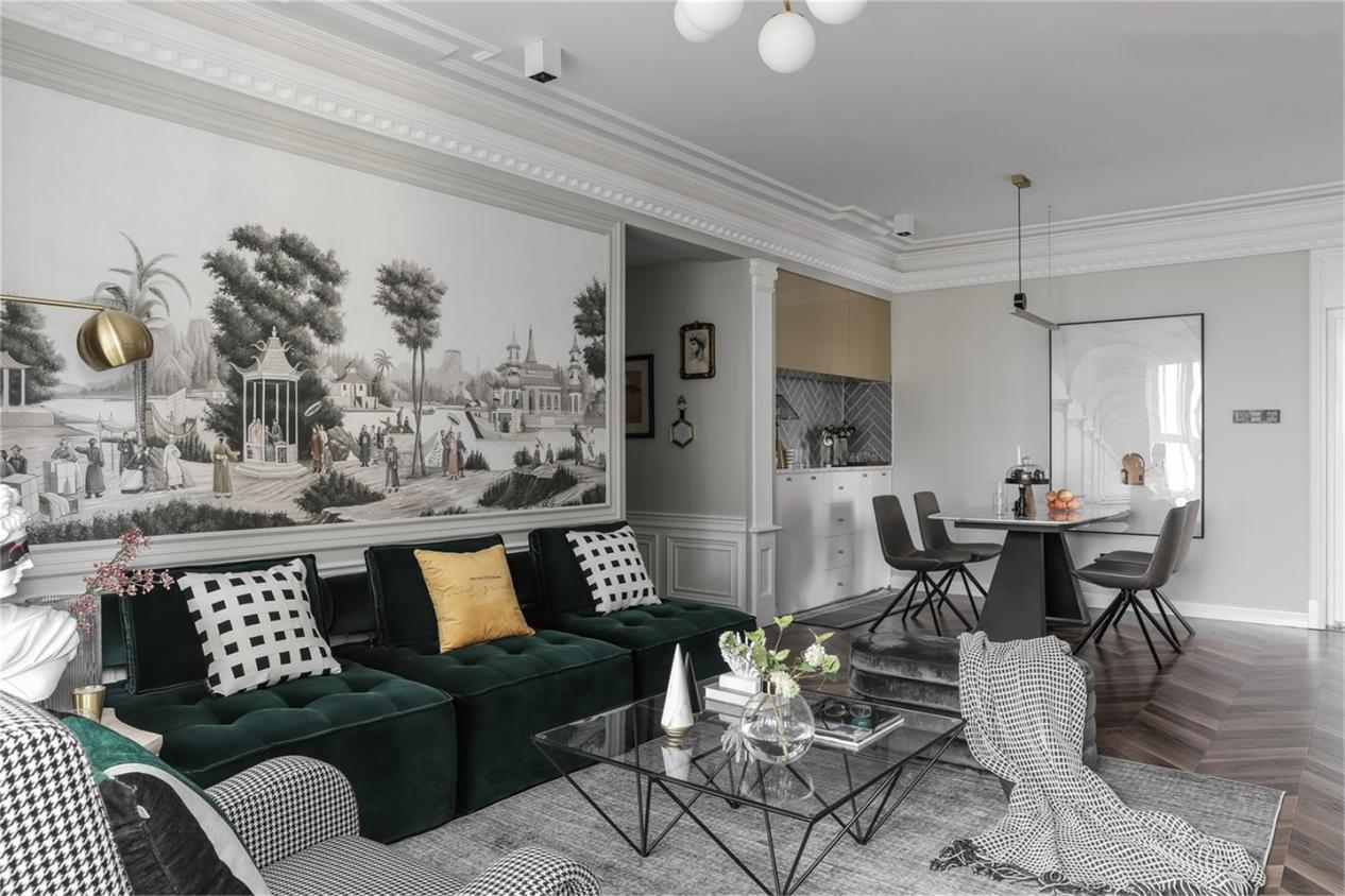 121㎡古典老人房，孙子是设计师就是不一样！