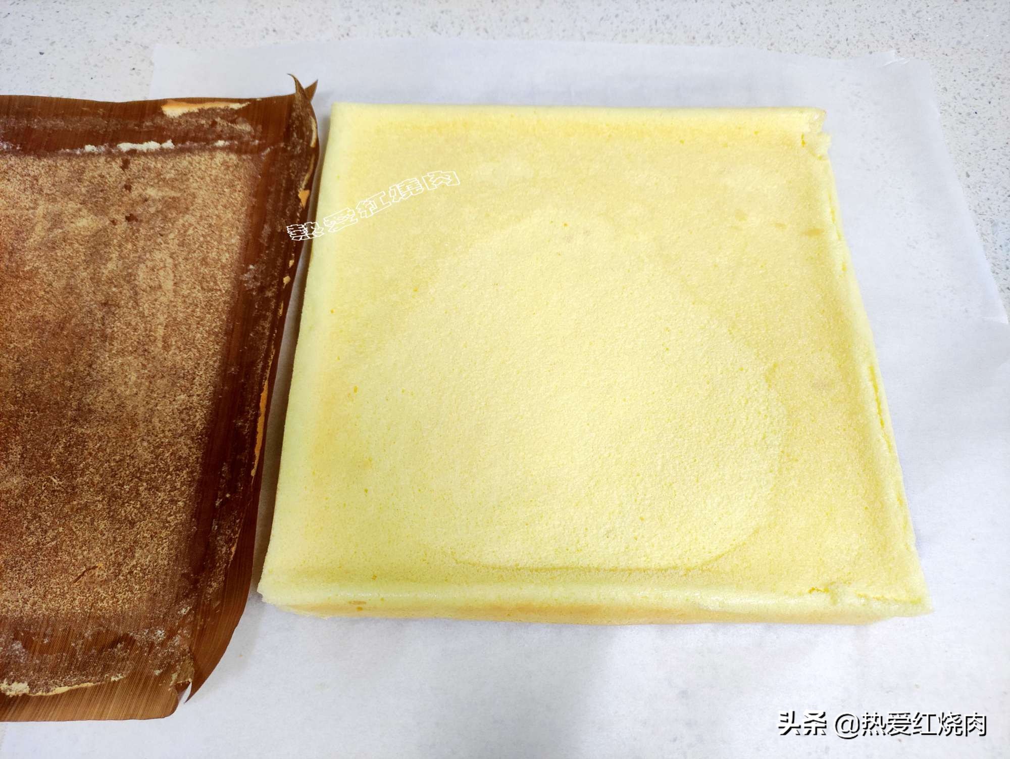 蛋糕卷不出毛巾面是面粉的原因吗,怎么做出毛巾面蛋糕卷