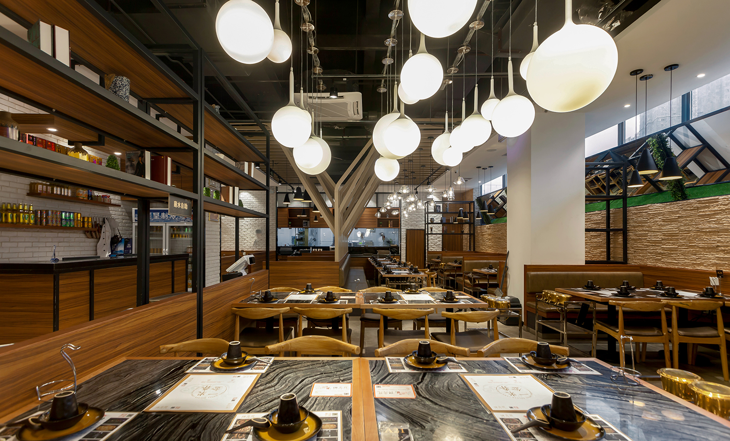 羊肉餐厅设计,烤全羊餐厅设计效果图