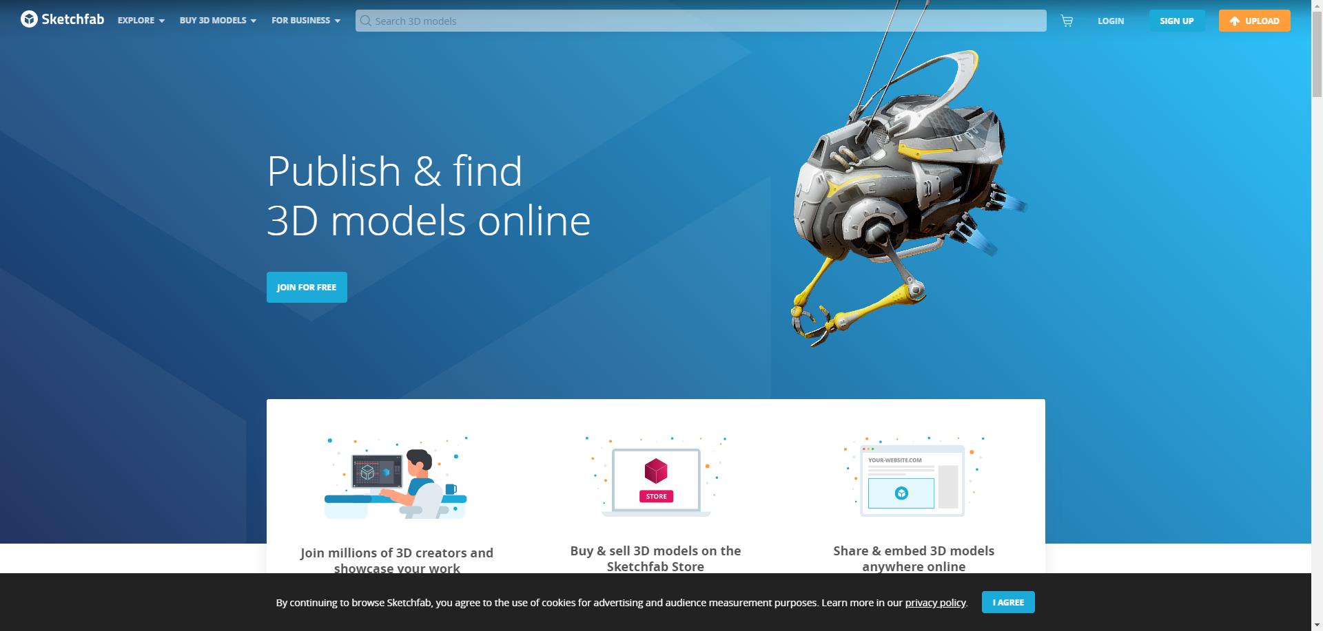 好用的33个免费模型*载下**网站