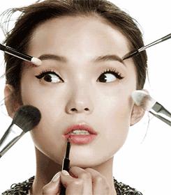 适合去音乐节的妆容教程,a到爆的女生妆