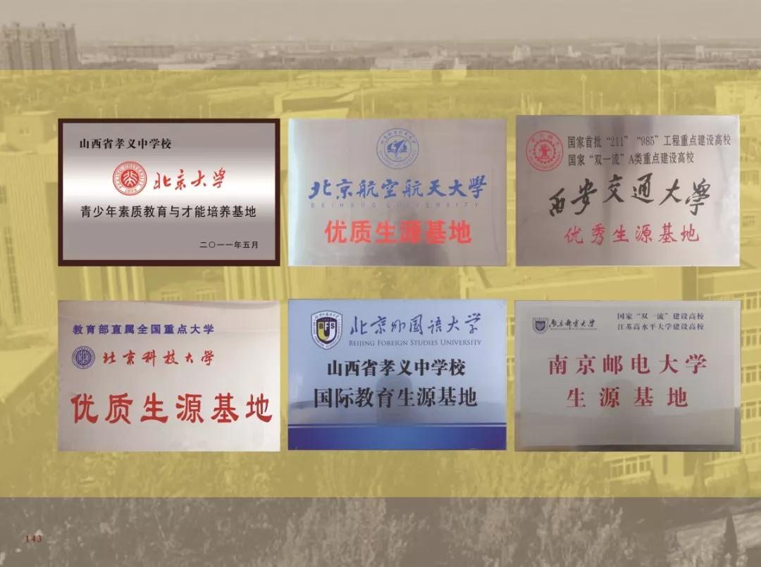 孝义中学高考山西排名,孝义中学2019高考