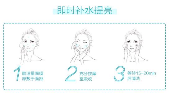 睡眠面膜补水淡斑美白韩束面膜,韩束光感透亮面膜