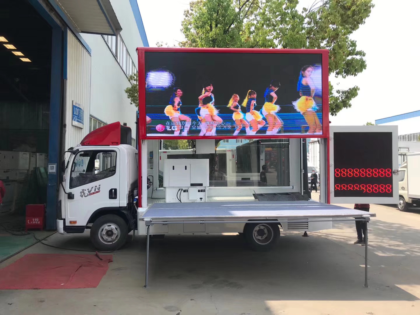 宣传广告车led高清大屏,led车广告宣传车