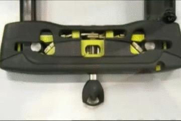 钥匙是怎么插进锁的解剖图,钥匙怎么解开密码锁