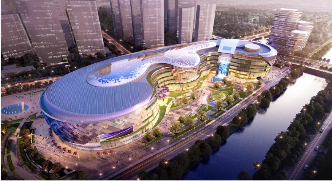 最新购物中心布局设计,打造新地标吃喝玩乐综合体