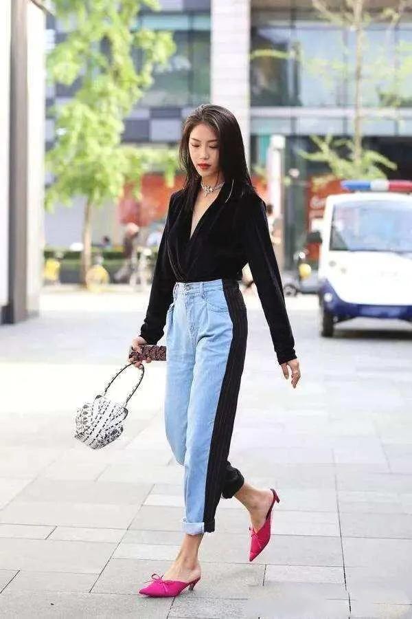 广东街头小姐姐，完美展现迷人的腰部，充满了女神的气息