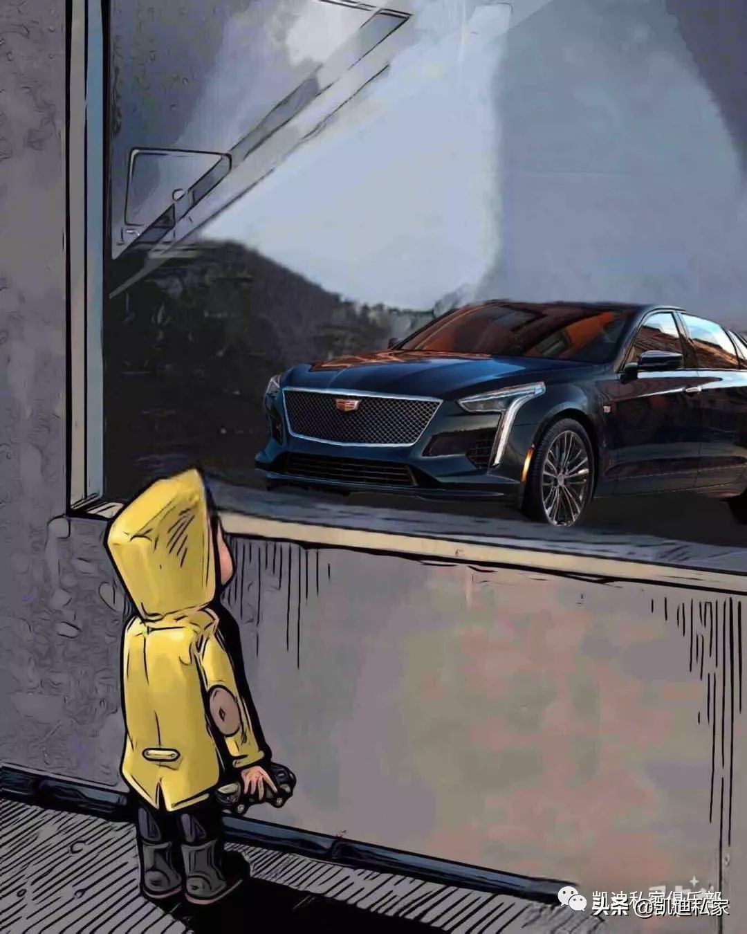 坐着奔驰长大的孩子,坐着儿子开的车倍感幸福