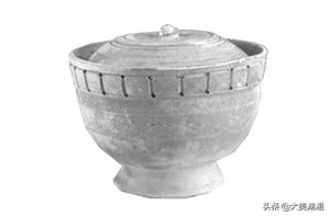 西周青铜乳钉纹簋,西汉青铜簋