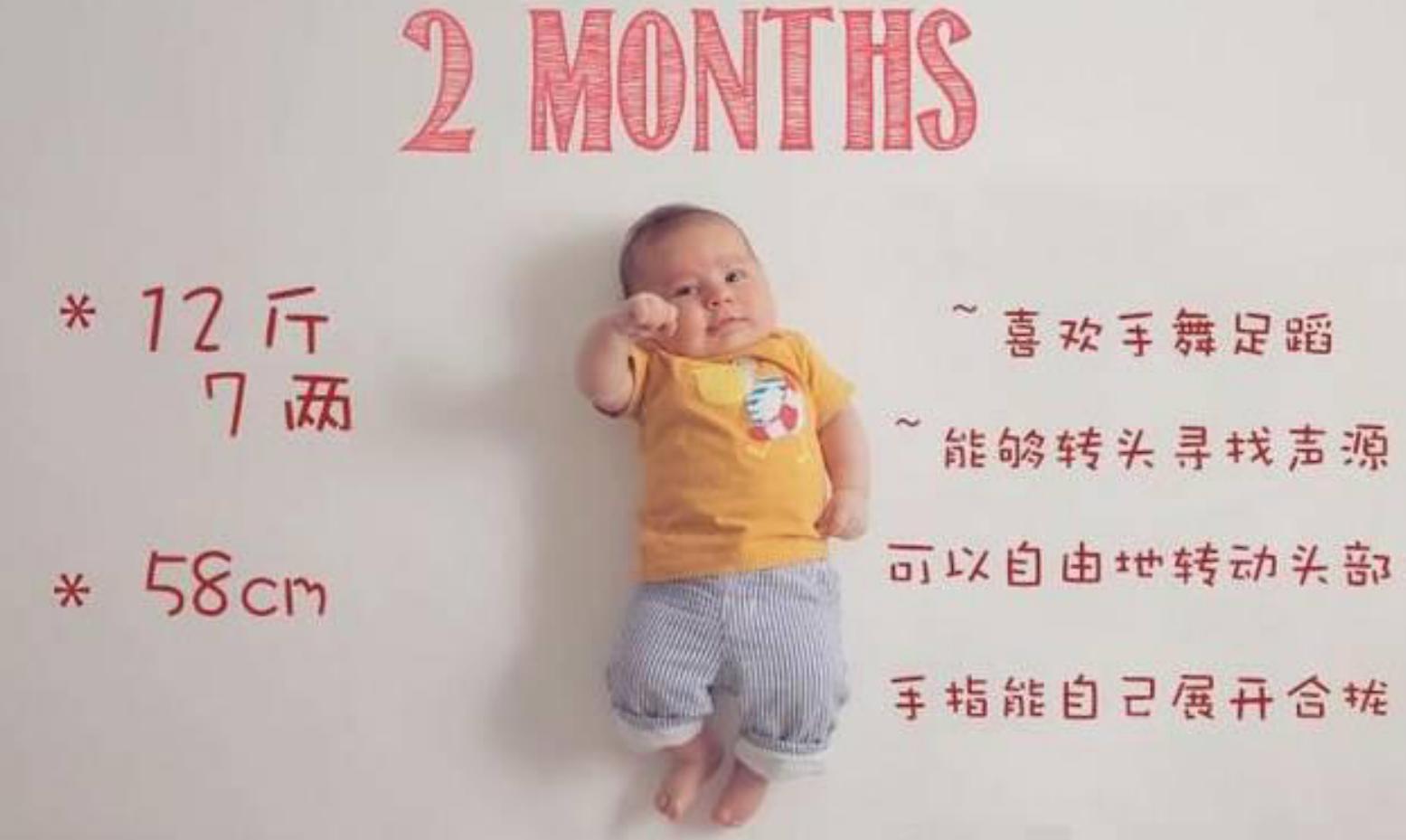 1-12月宝宝发育全过程,宝宝出生一个月到12月发育