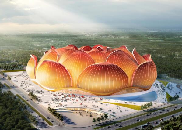 恒大世界级足球场,100万巨型足球场