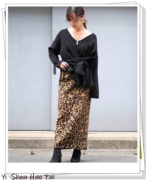 豹纹裙的穿搭,豹纹裙ins风穿搭
