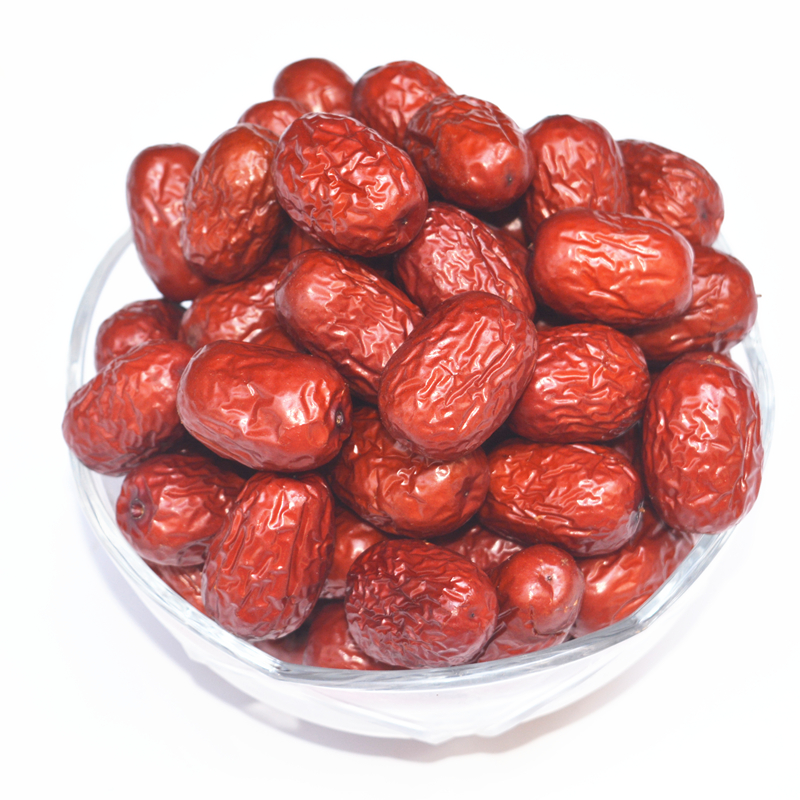 红枣肉厚核小的和田大枣,红枣皮薄肉厚核小入口清甜