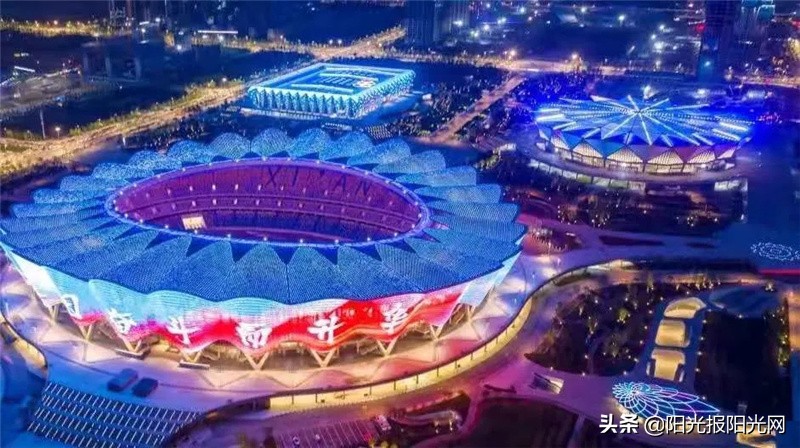 相约奥体中心，少年们笔下不见不散的运动誓言…︱#新西安新名片特辑