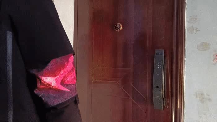 t11face智能门锁如何室内开门,开锁智能门锁