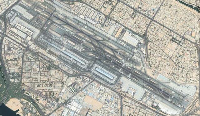 迪拜沙漠中的城市,迪拜沙漠之城全景图