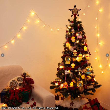 水晶球圣诞树hellokitty,圣诞树挂件水晶球