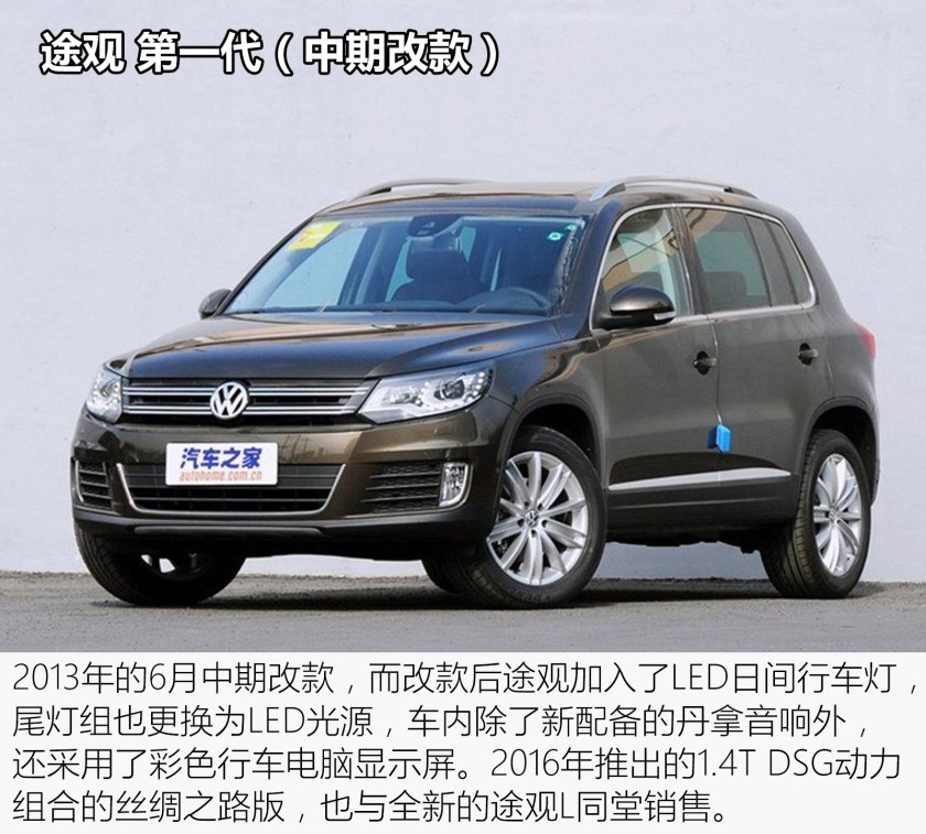 大众途观外形硬朗,精致硬朗的设计新款大众途观实车