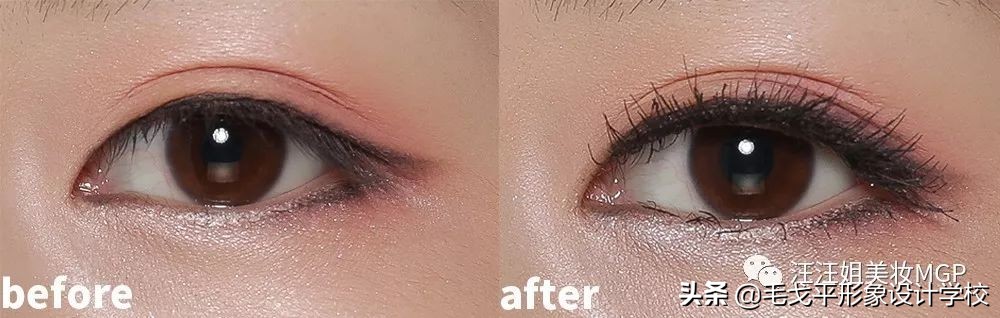 眼线适合下垂眼,有点斗鸡眼怎么画眼线