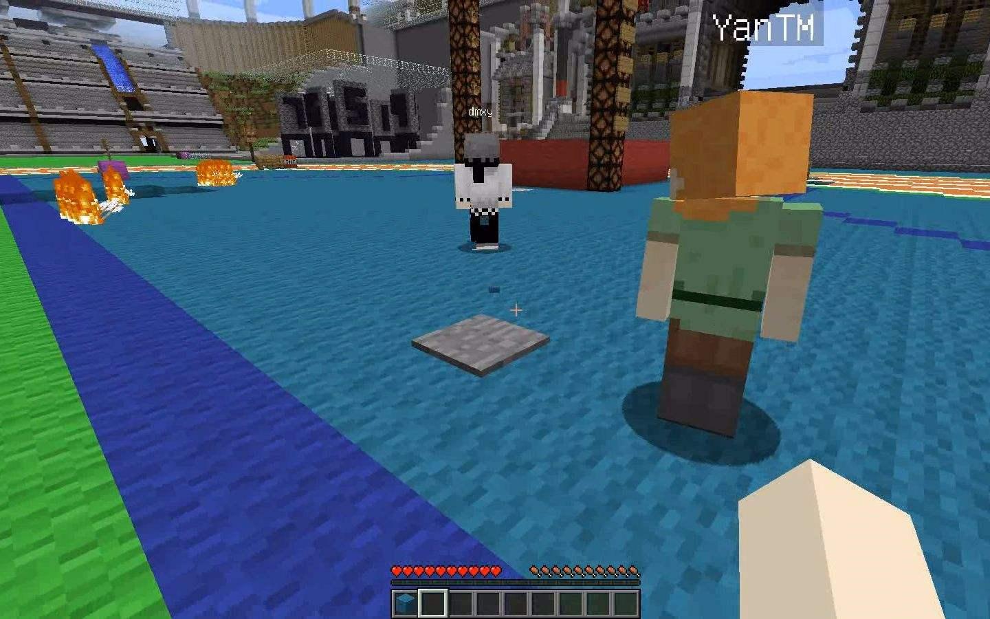 我的世界怎么在游戏里踢人,我的世界踢足球小游戏在哪里玩