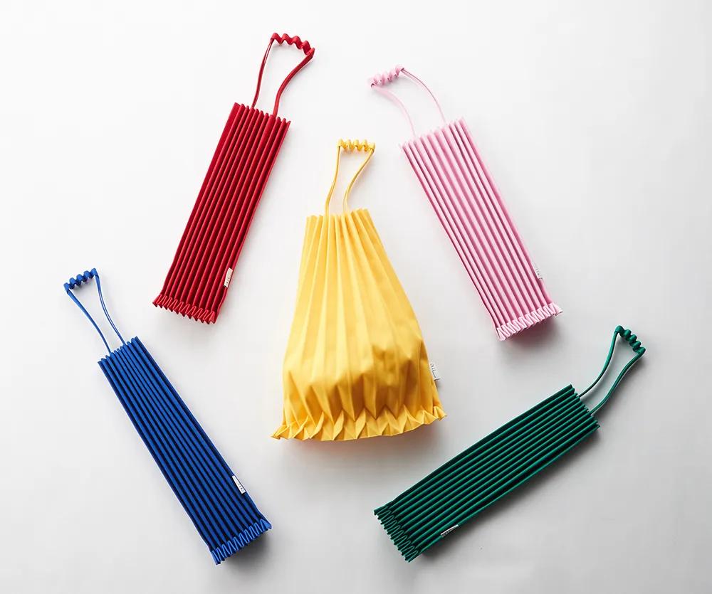 菱格褶皱链条包三宅一生,三宅小众菱格包