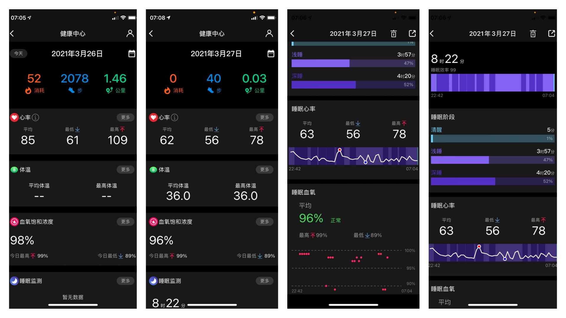 能测气温气压的智能手表,可监测体温和血糖的手表