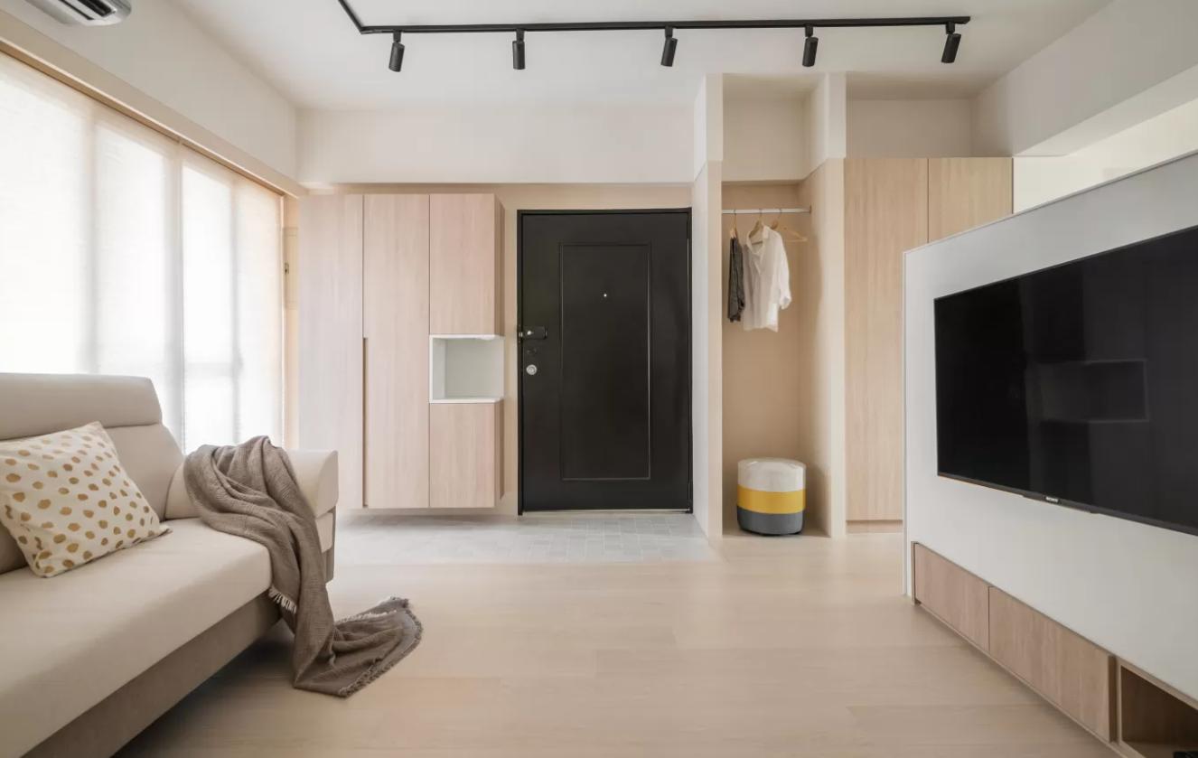 无主灯客厅无磁吸灯灯光布局,无主灯和磁吸轨道灯搭配