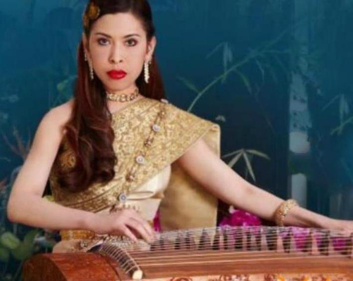 最美的公主泰国,泰国最美公主弹古筝