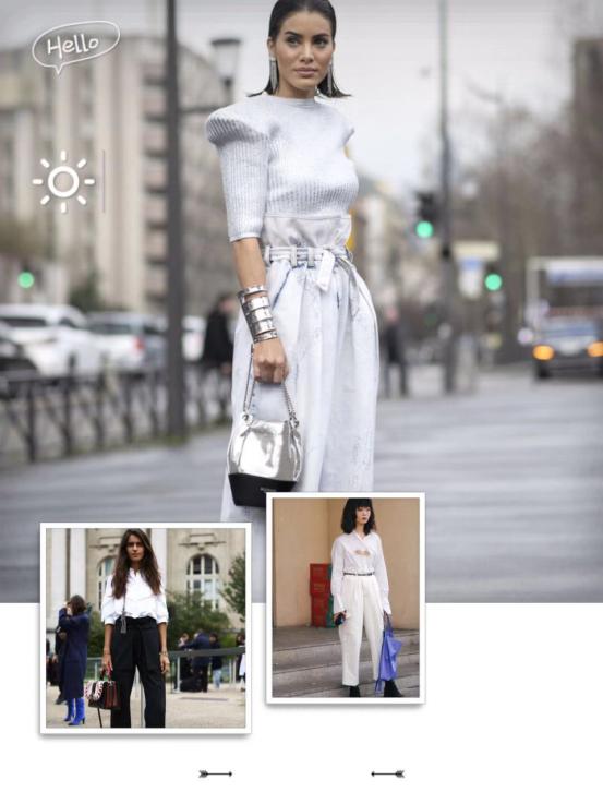 今年流行的纸袋裤怎么穿,新款流行好看显瘦百搭裤