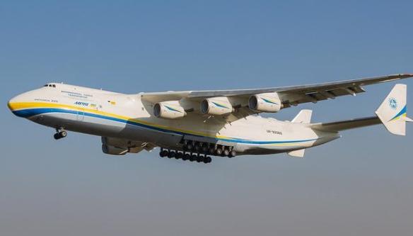 安225降落波兰机场,安225运抵中国全过程