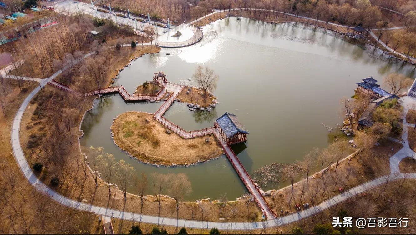 天津山区森林公园,航拍天津公园4k