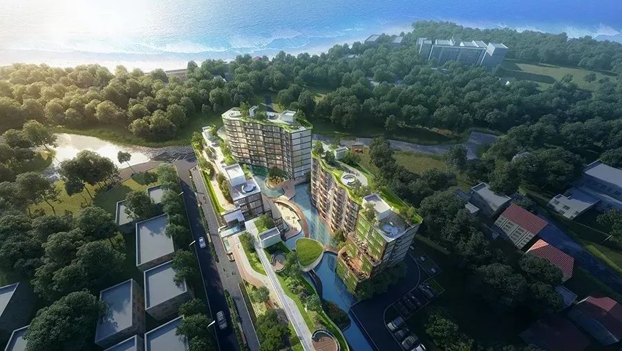 泰国高端海景公寓200米到海边,泰国海边公寓长租价格