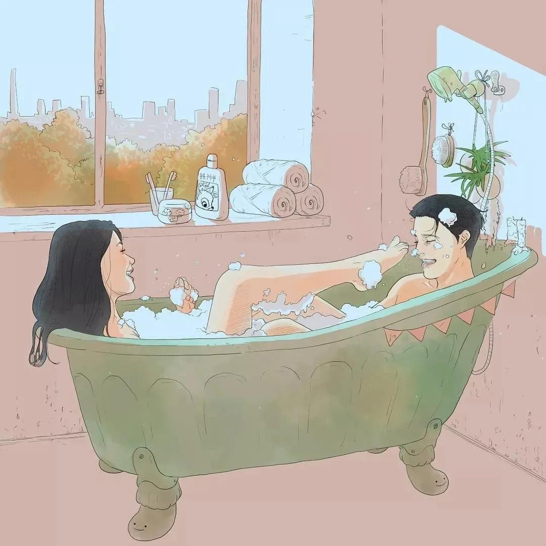 虐哭！韩国小伙用插画撩拨10万粉丝，网友：“这波狗粮”真酸啊