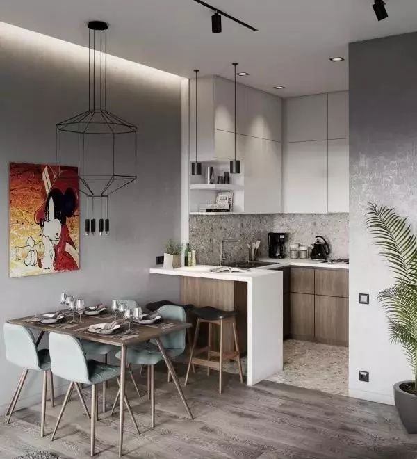 当现代厨房遇上集成灶,当厨房遇上餐厅