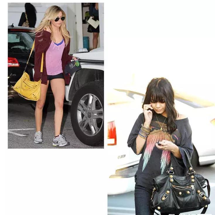 巴黎世家机车包minicity配件,巴黎世家机车包minicity蓝色