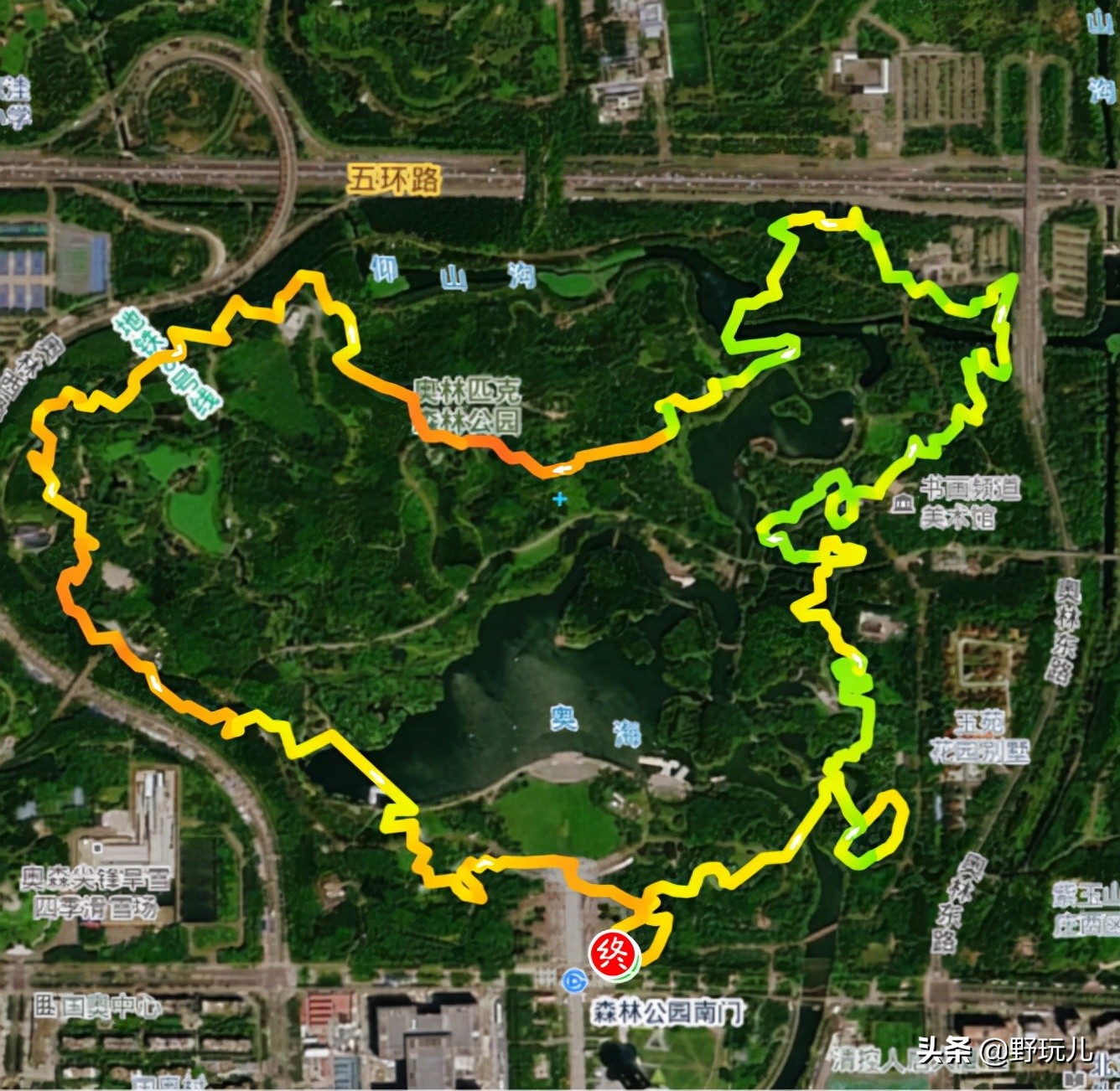徒步旅行轨迹图制作,徒步路线图100个经典