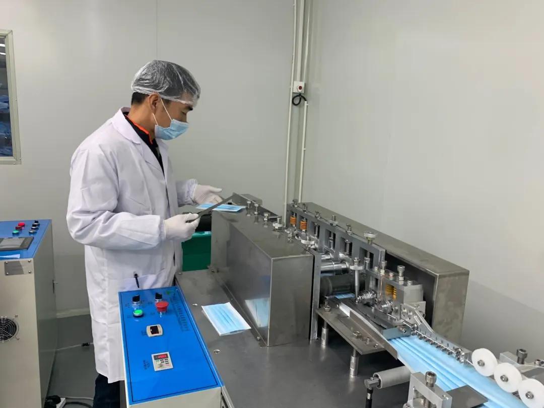 医用口罩厂投产,汶川阿坝州口罩
