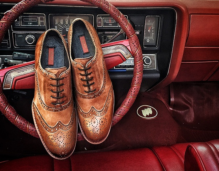 男士布洛克皮鞋穿搭,布洛克皮鞋高级穿搭