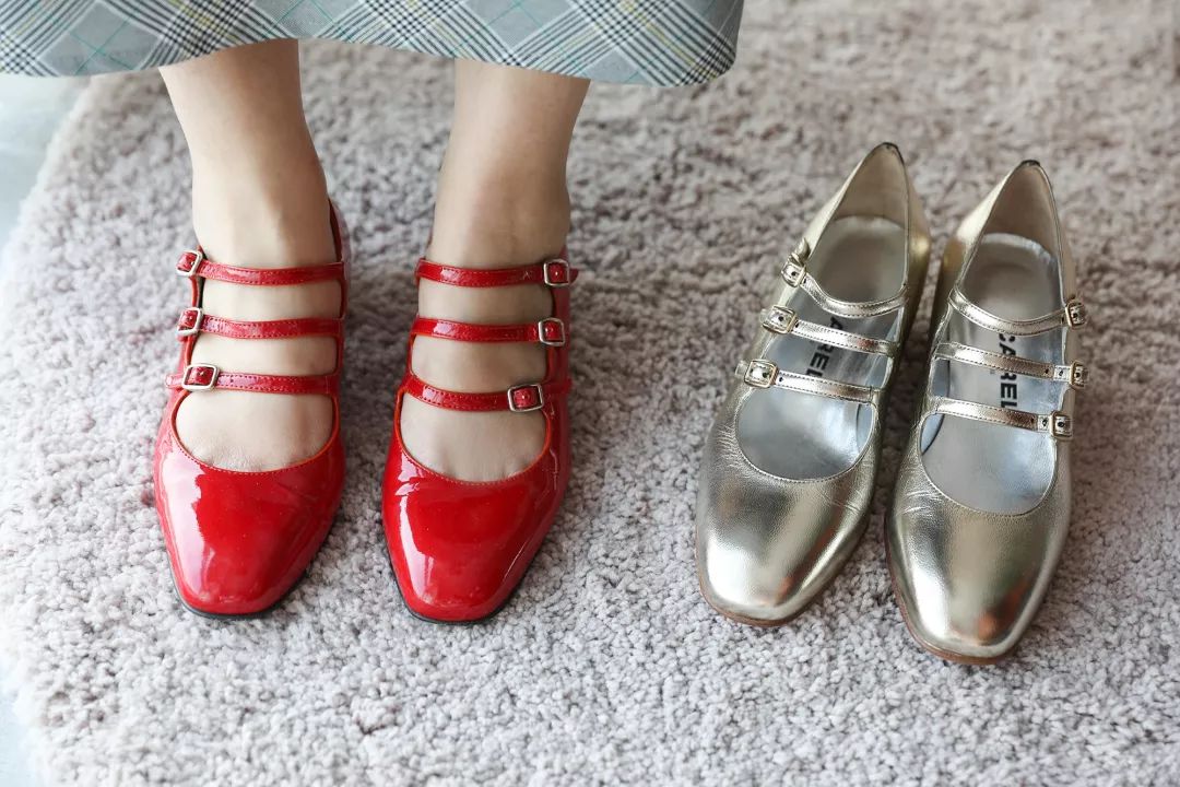 法国玛丽珍鞋学生穿,法式蝴蝶结玛丽珍鞋